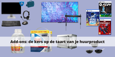 Add-ons: de kers op de taart van je huurproduct